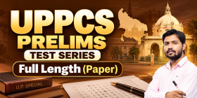 UPPSC Prelims Test Series 2026 (Offline)