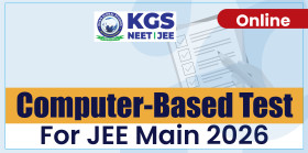Join Computer-Based Test for JEE Main 2026 Test Series | KGS