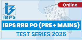 IBPS RRB PO (Pre + Mains) TEST SERIES 2026